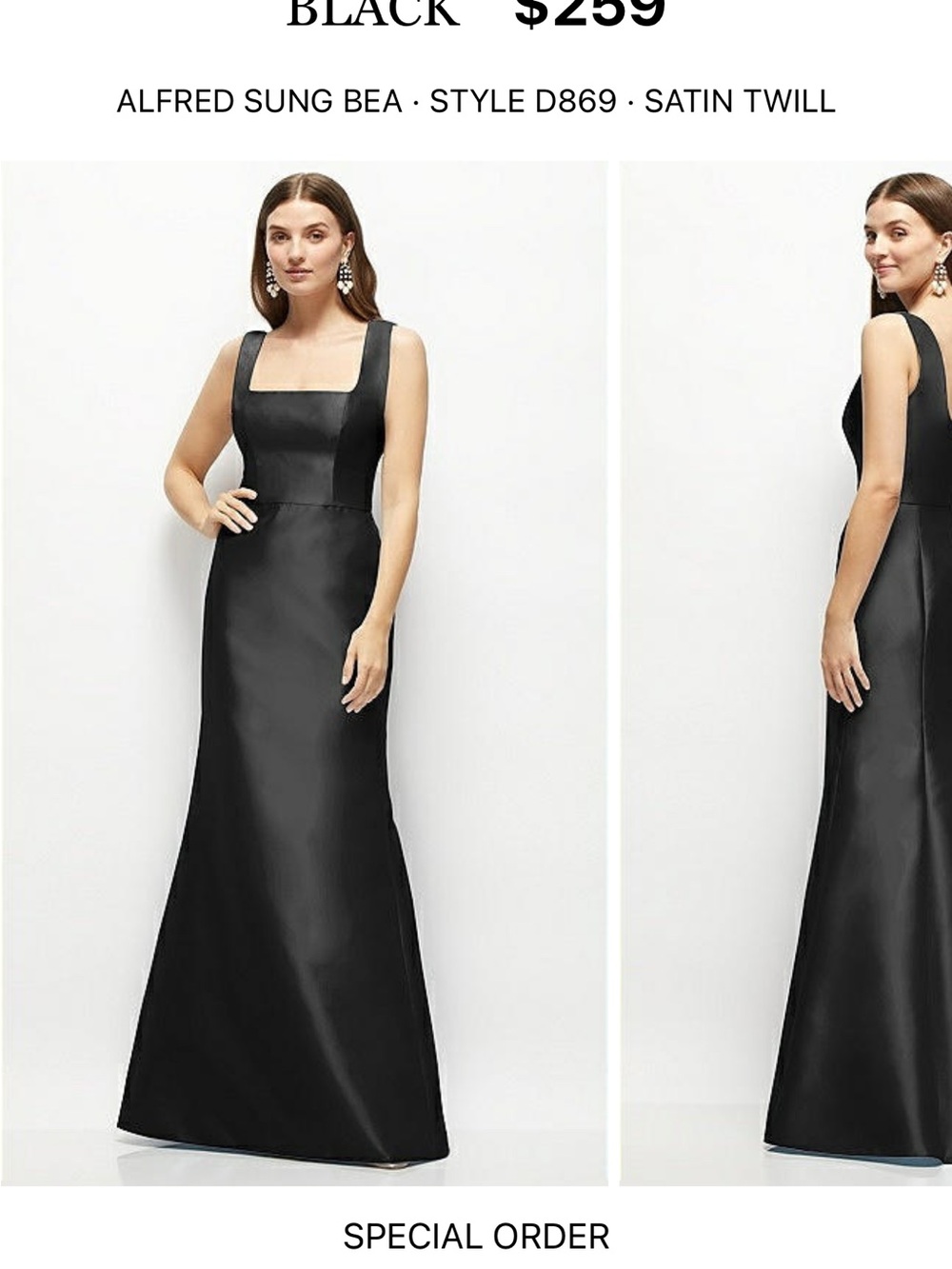Alfred Sung Bea Dress